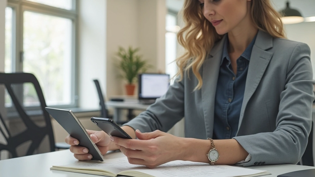 Young professional managing emergency fund savings in digital banking app on smartphone